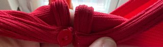 Mono corto rojo Bershka