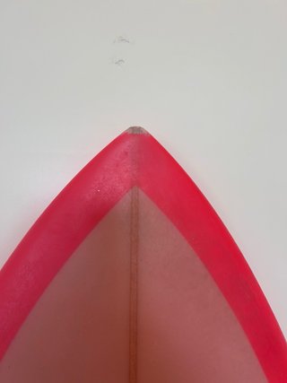 Tabla de surf Full & Cas rosa