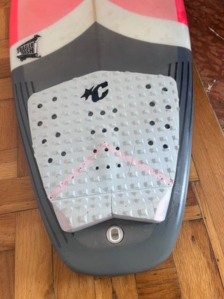 Tabla de surf Full & Cas rosa