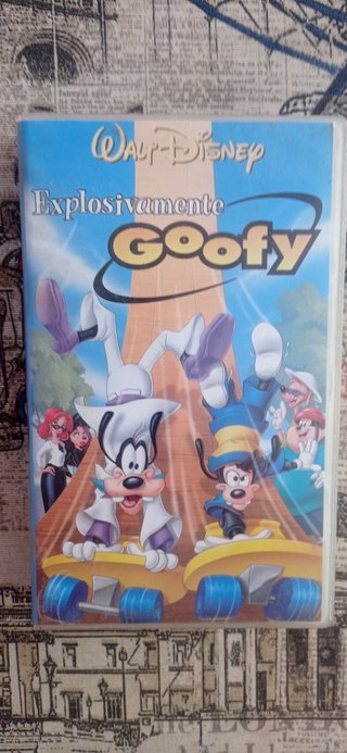 DVD Goofy e Hijo + VHS Explosivamente Goofy Disney