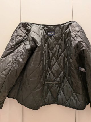 Chaqueta Moto Triumph Adventure Negra/Gris