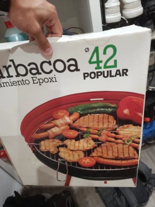 Parrilla Barbacoa 42cm Diámetro