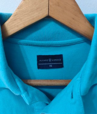 Polo turquesa Alvaro Moreno hombre Talla XS