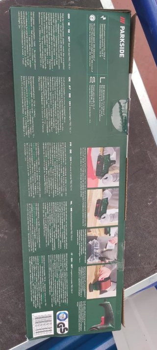 Lijadora de banda Parkside PBS 750 A1