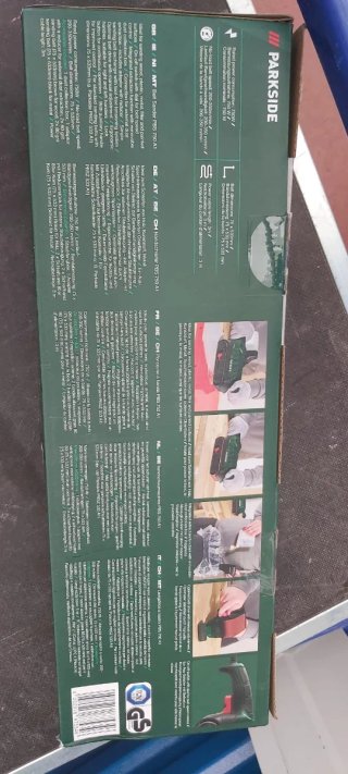 Lijadora de banda Parkside PBS 750 A1