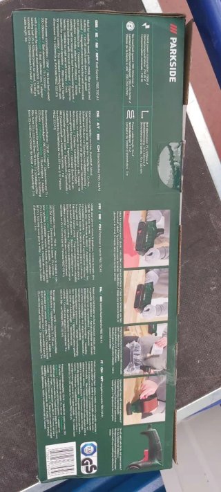 Lijadora de banda Parkside PBS 750 A1