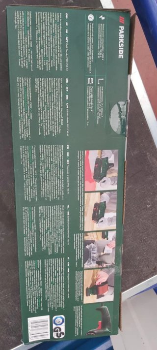 Lijadora de banda Parkside PBS 750 A1