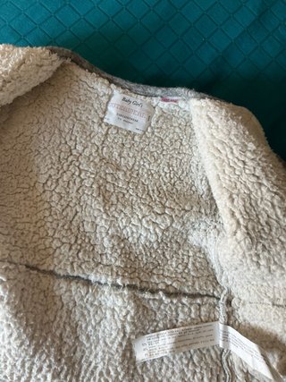 Abrigo niña Zara gris