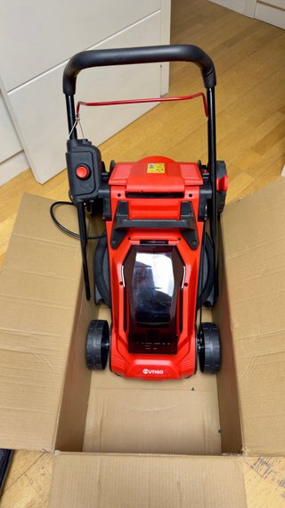 Cortacésped Eléctrico 21V con Batería y Cargador