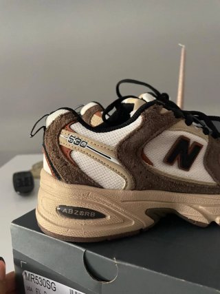 Sneakers New Balance 530 Beige/Marrone Taglia 39