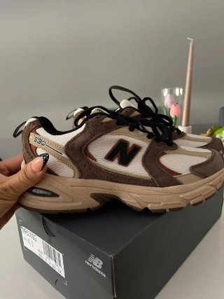 Sneakers New Balance 530 Beige/Marrone Taglia 39