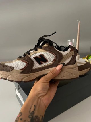 Sneakers New Balance 530 Beige/Marrone Taglia 39