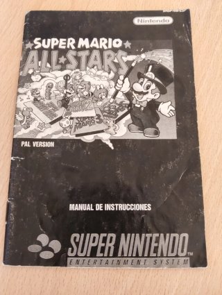 Manual Super Mario All-Stars PAL