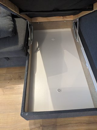 Sofá Cama Esquinero 3 Plazas Ikea Friheten Gris