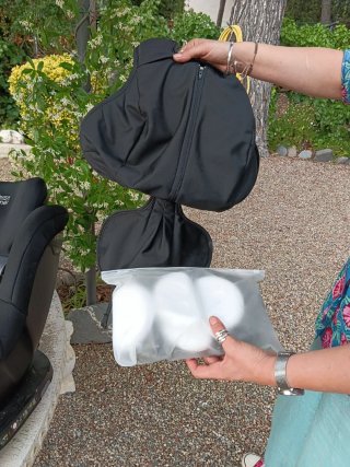Silla coche Britax Römer Negra