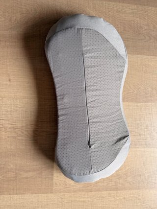 Almohada Lumbar Ajustable Gris