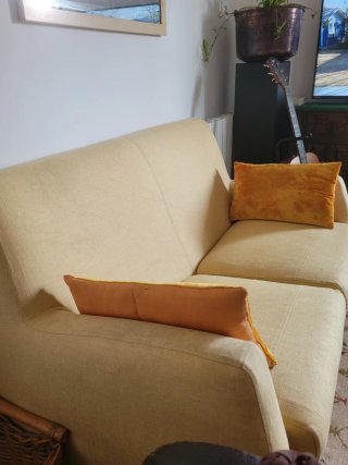 Sofá de diseño 2 plazas ( love seat)