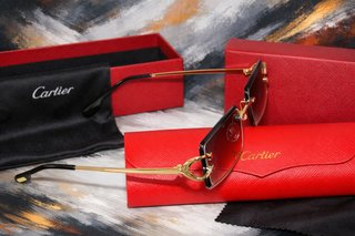 Gafas de Sol  Rectangulares Doradas Grises