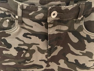 Falda militar mini vaquera