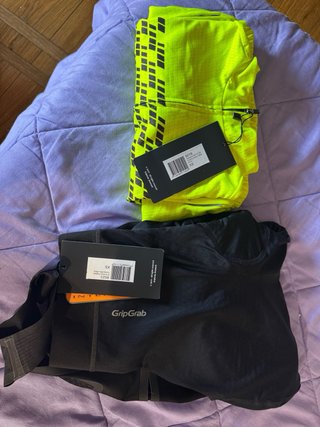 Conjunto Ciclismo Maillot y Culotte Amarillo