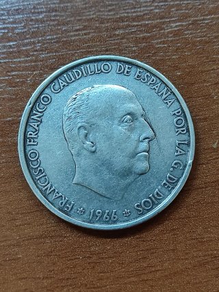 Moneda Franco Caudillo de España 1966