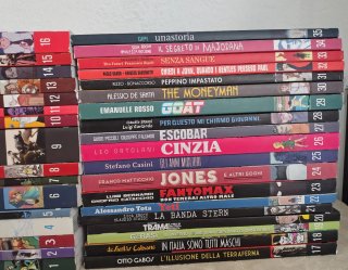 35 fumetti graphic novel italiano serie Visioni