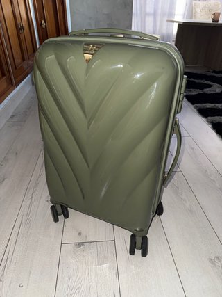 Maleta de mano verde