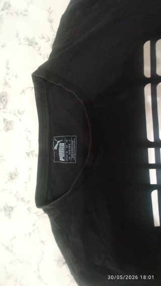 Camiseta Puma Talla M Negra