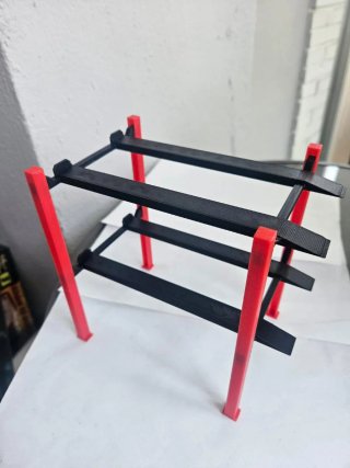 Elevador/expositor 3 niveles 3D 1/18