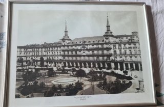 Lote 4 Cuadros Madrid Antiguo