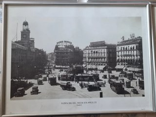Lote 4 Cuadros Madrid Antiguo