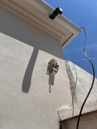Toldo extensible exterior. 190cm