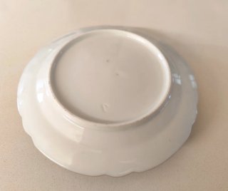 Mantequillera antigua porcelana francesa