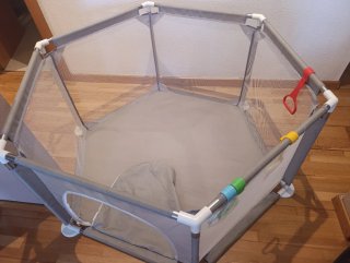 Parco giochi esagonale per bambini