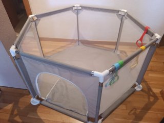 Parco giochi esagonale per bambini