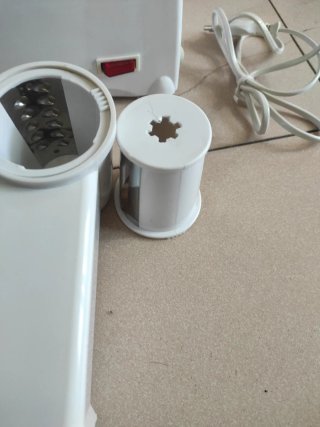 Robot de cocina triturador blanco
