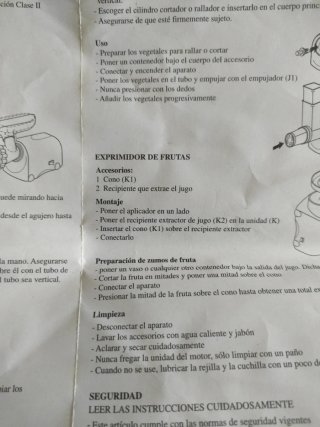 Robot de cocina triturador blanco