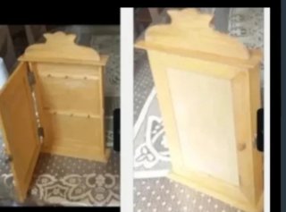 Porta llaves rústico madera 40x24 5€ 1 pieza