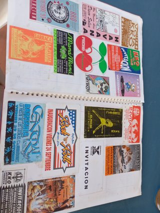 Lote Invitaciones Discotecas Años 90