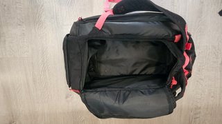 Borsa da padel Adidas nera e rosa