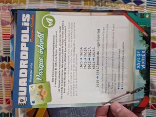 Gioco da tavolo Quadropolis + promo