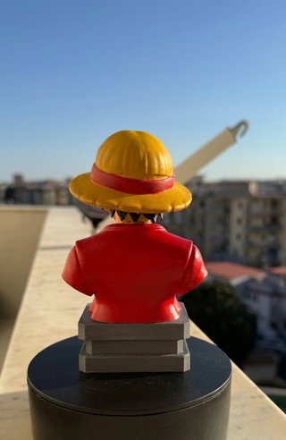 Busto Monkey D. Luffy Fan Art 3D