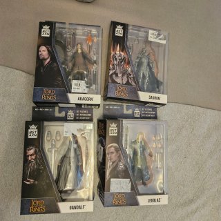 Figuras LOTR. Señor de los Anillos