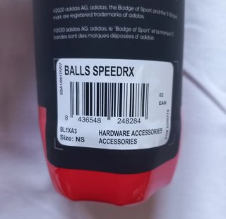 Tubo 3 palline Padel Adidas Speed RX