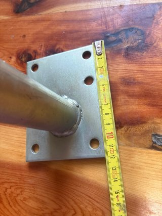 Soporte para antena de metal