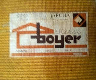 Grande moquette rettangolare per soggiorno: marrone e beige