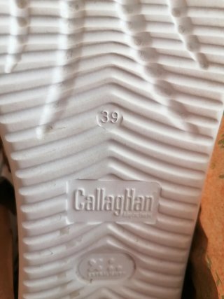 Sandalias Callaghan Mujer Blancas y Doradas