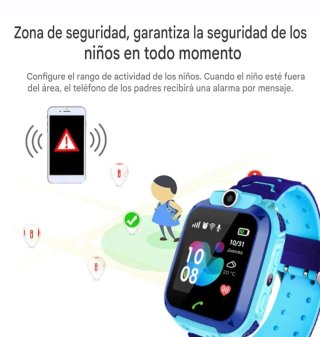 Reloj GPS Infantil Rosa.