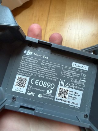 DJI Mavic Pro M1P sin probar