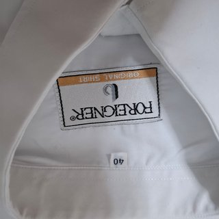 Camisa Blanca Manga Corta Hombre Talla L